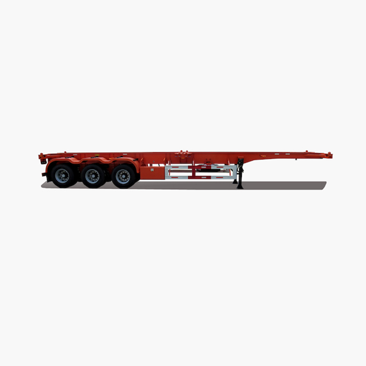 40ft 3 Axle Container Chassis Trailer