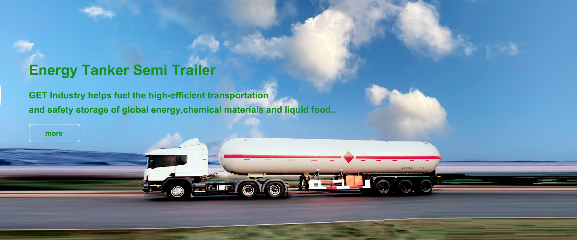 LPG tanker truck Trailer