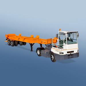 45ft 2 Axle Terminal Container Chassis