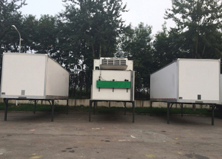 Swap Refrigerated Truck Box with All - Closed FRP/GRP Sandwich Panel Kits,Mobile Cold Room