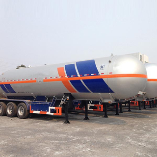 47000L 3 axles Liquefied Petroleum Gas Lorry Tank Semi Trailer for Liquid Dimethyl Ether and Methylamine