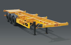 40 Foot Container Skeleton Semi Trailer 3 axles