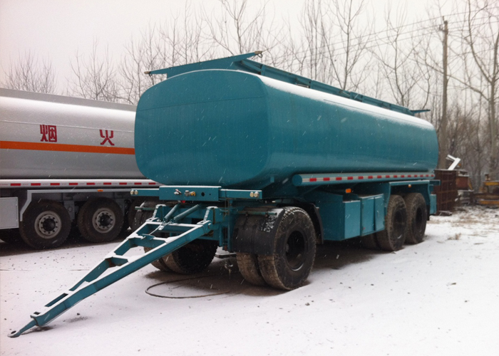 25000L Carbon Steel Draw Bar Tanker Trailer with 3 axles for Fuel or Diesel Liquid,Refuel Carbon Steel Tanker Trailer