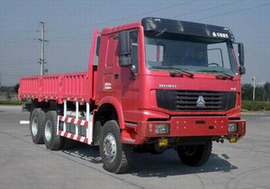 340hp Howo cargo Truck with full drive of 6*6 for 8.4m cargo box-ZZ2257N4657C1