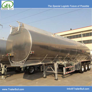 35000L Aluminum Tanker Semi-Trailer with 3 BPW Axles for Jet And Organic Chemical,High Quality JET Fuel Tanker Trailer